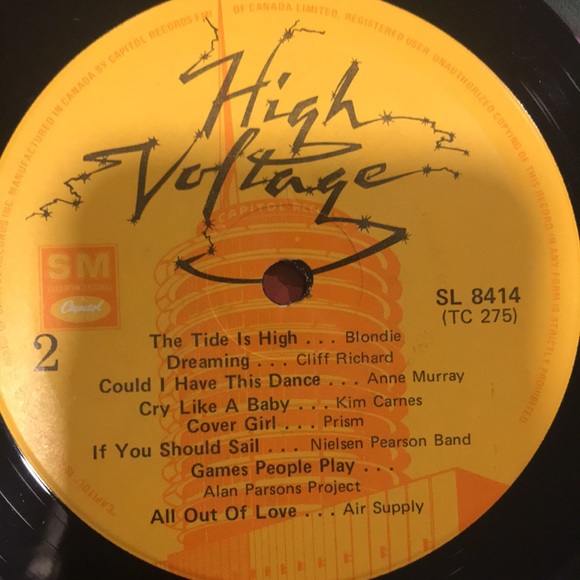 K-TEL “Danger High Voltage” various hits early 80’s vintage vinyl album 1981 - Picture 4 of 4